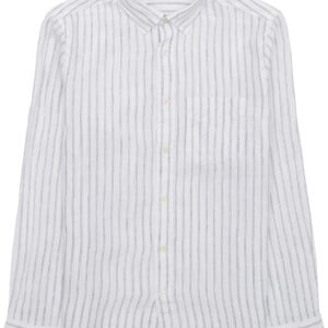 Reg Linen Stripe Skjorte